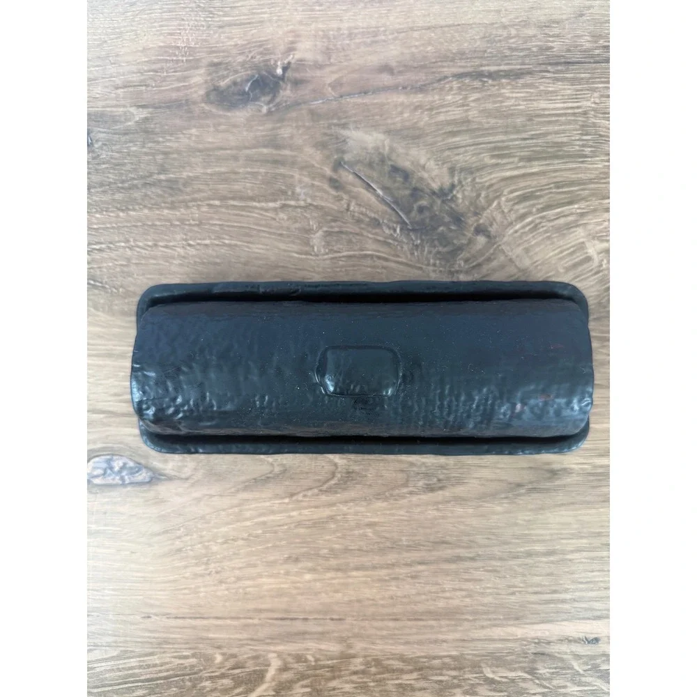 Badgley Mischa‎ Modern Black Textured Ceramic 7.5